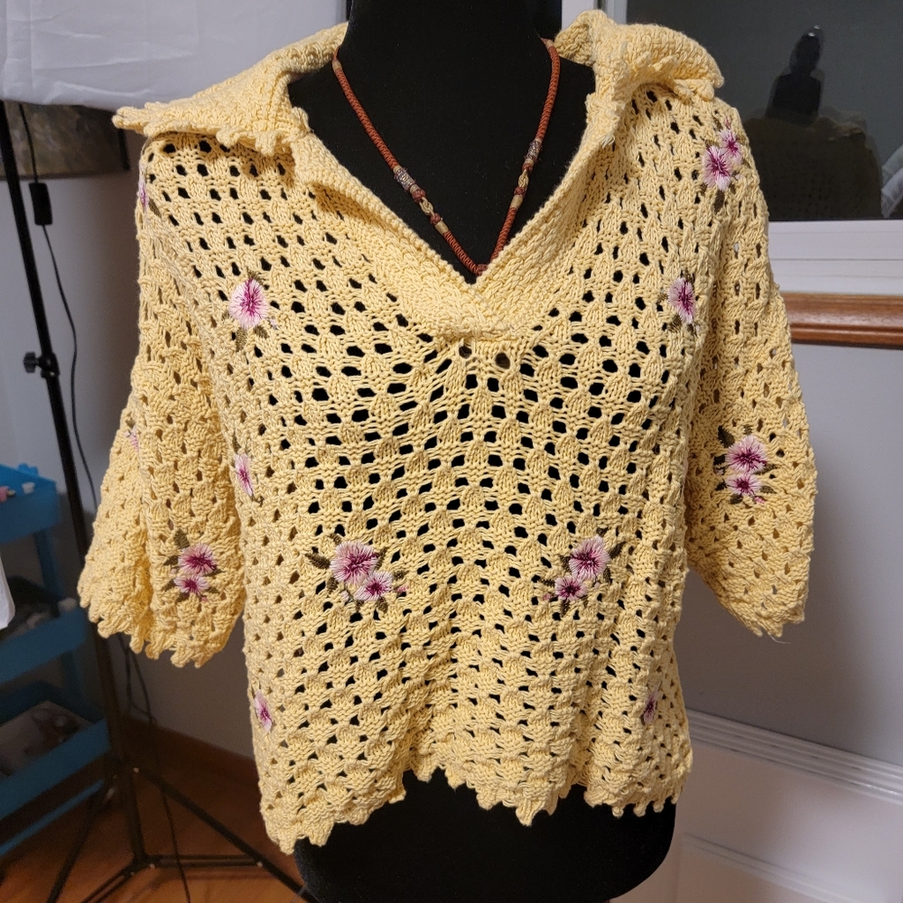 Knitting blouse - Picture 2 of 2